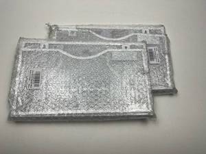 lot 161 image: Set of 2 Two-Tier Wall File Organizer White