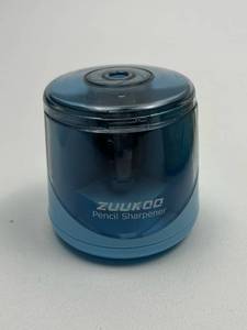 lot 177 image: ZUUKOO Electric Pencil Sharpener Blue Desktop Office School Supply