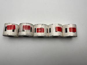 lot 221 image: Lot of 5 Avery Dennison Monarch printer label rolls