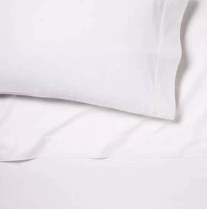 lot 9370 image: Threshold Twin Sheet Set White