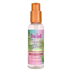 lot 102 image: Tree Hut Tropic Glow Mini Moisturizing Shave Oil - 2 fl oz Body Application For Legs, All Hair Types, Suitable For All Skin Types - Retail $5