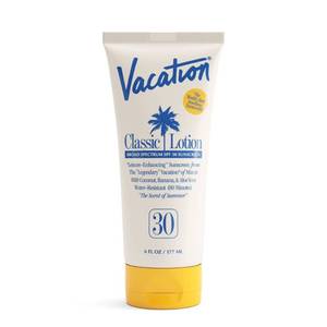 Vacation Classic Lotion - SPF 30 - 6 fl oz: Whole Body Sunscreen, Pineapple, Banana, Coconut Scent - Retail: $33