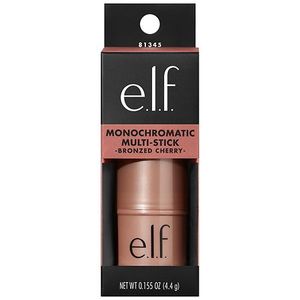 lot 114 image: e.l.f. Monochromatic Multi Stick - Bronzed Cherry - 0.155oz - Retail $11