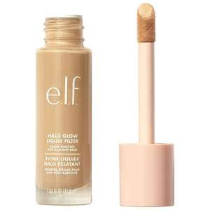 lot 120 image: e.l.f. Halo Glow Liquid Filter Highlighter - 5 MediumTan - 1.06 fl oz - Retail $15