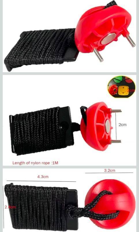 lot 70701 image: Treadmill Magnet Safety Key for Proform Nordictrack Image Weslo Reebok Epic Golds Gym Freemotion Healthrider and All Icon Common Treadmills 263710 Security Lock - Retail $8