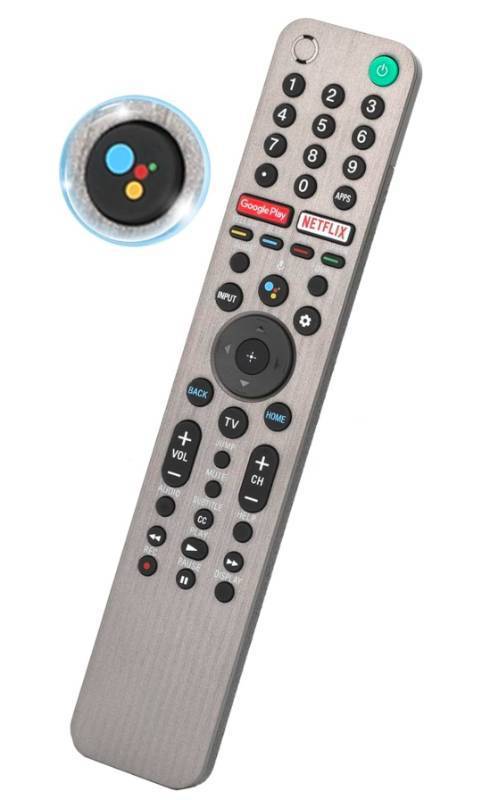lot 70751 image: RMF-TX600U Voice Remote for Sony TV Remote Replacement, for Bravia TV Voice Remote, RMF-TX600U Voice Remote Control for Sony Smart TV XBRKDXR Series X75CH X750H A9S - Retail $25