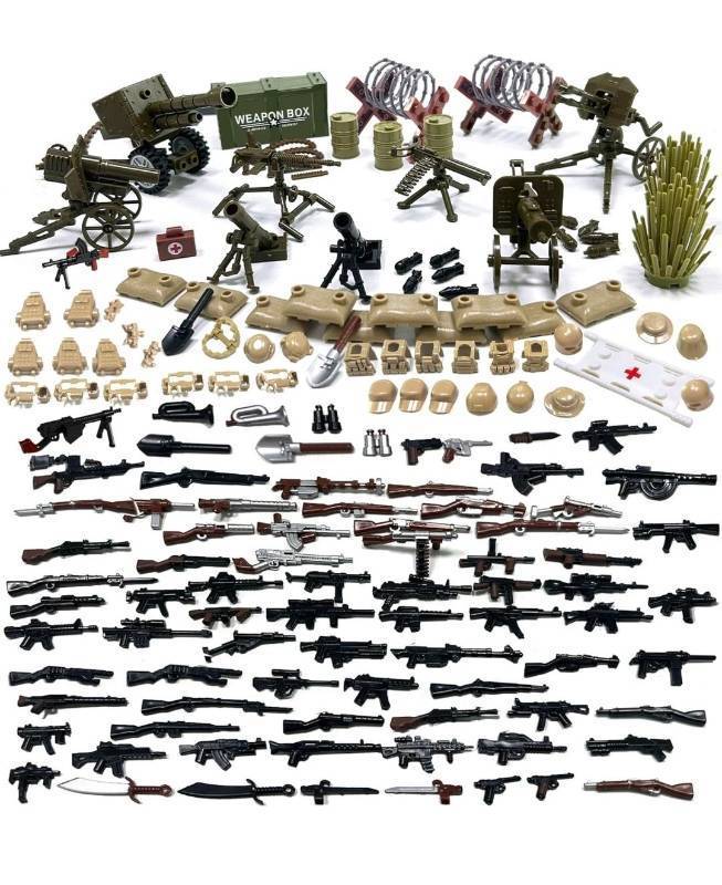 lot 70785 image: Military Weapons Accessories Set - 158 Piece Collection - Retail $25