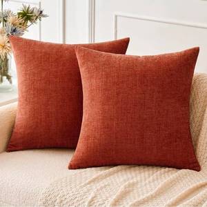 lot 70866 image: Rust Orange Throw Pillows Set of 2 - Retail $25