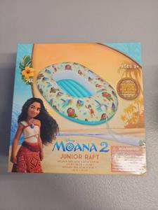 lot 70904 image: Disney Moana 2 Junior Inflatable Pool Raft - Retail $15