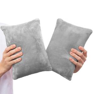 lot 1889 image: 1 MIDDLE ONE 2 Pack Small Pillow, Memory Foam Mini Pillow 11 X 7 Inches for Travel, Sleeping, Nap and Neck, Knee, Lumbar Support, Tiny Cushion for Pet, Dogs (Grey)