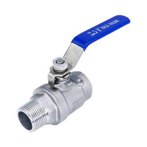 lot 4486 image: 1 Inch Stainless Steel Ball Valve 1 Inch Full Port Ball Valve 1 to 1 NPT Shut Off Valve Female X Male Ball Valve for Water Oil and Gas with Long Handle Shut Off Switch, 1000 WOG (1 pack)