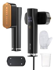 lot 5571 image: Steamer for Clothes,Sundu Portable 2-in-1 Travel Steamer&Iron,15s Fast Heat-up,100ml Water Tank,Ironing Gloves,25 Min Powerful Continuous Steam,1200W&4 Modes Light Steam Iron for Travel&Home(Gray)