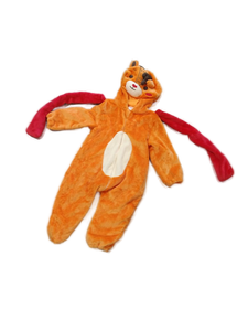 lot 6389 image: Orange Fox Animal Onesie Pajama Costume size 110