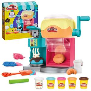 lot 6407 image: Play-Doh Donut Drop Shop Playset, Play Food Toy, Kids Arts & Crafts, Easter Gift for Kids 3 Years