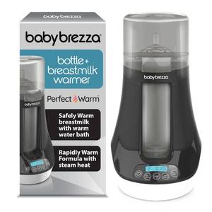 lot 6461 image: Baby Brezza Fast Baby Bottle Warmer - Baby Milk  Breastmilk Warmer Defroster �� 2 Unique Temperatures for Breastmilk  Formula - Universal Fit for All Bottles, Bags  Jars