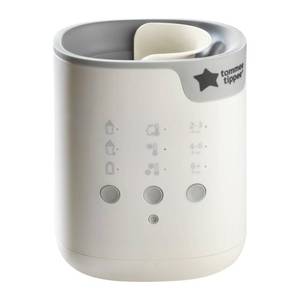 lot 6465 image: Tommee Tippee Baby Bottle and Food Warmer, Warms Breast Milk, Formula, Jars and Pouches to Body Temperature in Minutes, Automatic Timer, Touch Settings, White