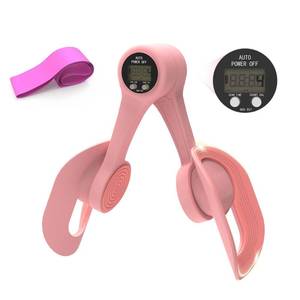 lot 9507 image: Thigh Trainer, 360°Adjustable Pelvic Floor Muscle Trainer with LED Display, Inner Thigh Exerciser with 20LB Resistance Band for Women, Home Fitness Equipment for Hip, Leg, Arm