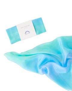 lot 10243 image: Sarahs Silks Enchanted Mini Playsilks  Creative Waldorf Toys for Open-Ended Play (Sea)