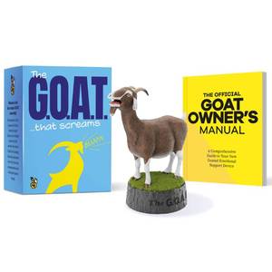 lot 10246 image: The Screaming Goat Desk Toy - White Elephant Gifts - Funny Gag Gift Ideas for Coworkers - Unique Fun Desk Toys - Hilarious Easter Basket Stuffers