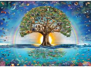 lot 13908 image: Anatolian Puzzle - Tree of Life, 3000 Piece Jigsaw Puzzle, #4927