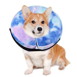 lot 14304 image: Caslfuca Inflatable Dog Recovery Collar, Dog Cone Collar for After Surgery, Prevent Dogs from Biting & Scratching Wound E-Collars to Help with Healing Soft Pet Recovery Collar Does