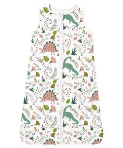 lot 14339 image: TotAha Toddler Sleep Sack 2T-3T-4T, 0.5 TOG Summer Light Sleeping Sacks, Soft Wearable Blanket Baby Sleep Bag with 2-way Zipper, X-Large