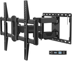 lot 15950 image: Mounting Dream UL Listed TV Wall Mount for Most 42-84 Inch TV, Full Motion, with Swivel and Tilt, TV Bracket with Articulating Dual Arms, Fits 16inch Studs, Max VESA 600X400 mm, 100 lbs,MD2617