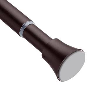 lot 15977 image: EBOATOP Bronze Shower Curtain Rod - Tension Curtain Rod for Window or Bathroom Adjustable 32 to 78 inch Spring Tension Shower Rod No Drilling Non Slip, Matte Bronze