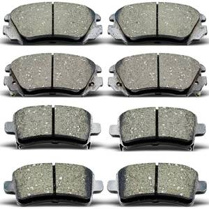 lot 16000 image: Front Rear Ceramic Brake Pads 8 Pieces Set fit for for 2014-2020 Chevrolet Impala,for 2013-2015 Chevrolet Malibu,for 2010-2016 Buick AllureLacrosseRegal,for 2011 SAAB 9-5