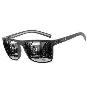 lot 16020 image: ZENOTTIC Polarized Sunglasses for Men Lightweight TR90 Frame UV400 Protection Square Sun Glasses