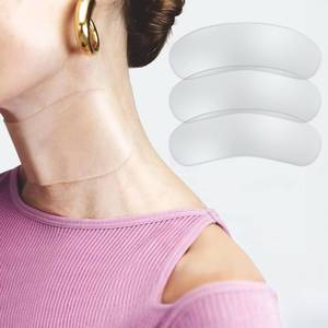lot 16029 image: HUAFA 3PCS Silicone Neck Wrinkle Patches - Anti Aging Silicone Wrinkles Patches for Skin Firming & Neck, Reusable Medical Grade Pads to Visibly Reduce Fine Lines Overnight��1.5 Months Supply ��