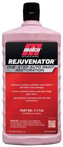 lot 16078 image: Malco Paint Rejuvenator - One Step Automotive Paint RestorationClear Coat Scratch and Swirl RemoverRe-Shine Old, Aged Paint to Look New  32 Fl Oz (111732)