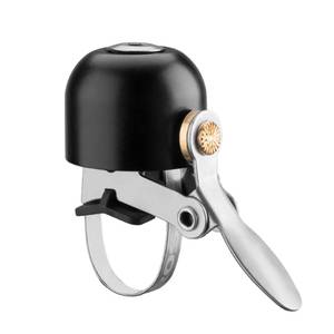 lot 16105 image: Rock BROS Bike Bell Classic Bicycle Bell for Bike Ring Bell with Loud Sound Bells for Road Mountain Bike Handlebars Adults (Black 1)