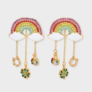 lot 16137 image: SUGARFIX by BaubleBar Over The Rainbow Earrings
