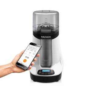 lot 17632 image: Baby Brezza Smart Baby Bottle Warmer, Breastmilk Warmer  Defroster �� Free App - Different Temperatures for Breastmilk  Formula - Universal Fit for All Bottles  Milk Bags - Calentador de Biberones