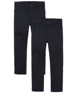 lot 18043 image: The Childrens PlaceSkinny Chino PantsNEW Navy 2 pack18(Slim)