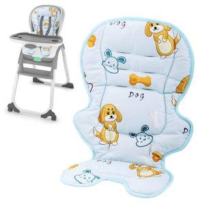 lot 18076 image: Runhike High Chair Cover Replacement Compatible with Ingenuity Soft Cushion with Anti-Slip Pad and Protecting Water Spills