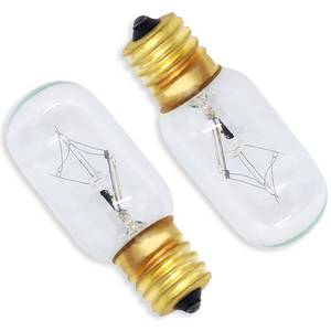 lot 18080 image: AMI PARTS WB36X10003 Bulb 40w 130v Microwave Light Replacement Part Compatible with General Electric Hotpoint Microwave(2pcs)