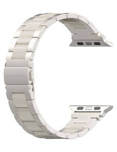 lot 18463 image: Wearlizer Starlight Resin Compatible with Apple Watch Bands 38404142mm Womens, Wristbands Gold Stainless Steel Replacement Classic Strap Bracelet iWatch Series 11 10 9 8 7 6 5 4 3 SEUltra 3 2 1