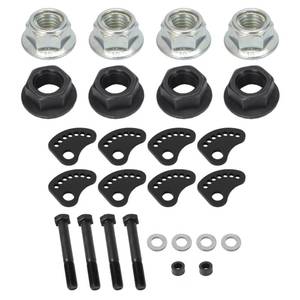 lot 18464 image: Foruly Arm Alignment Cams, Dirt King Alignment Cams with Flange & Lock Nuts for 99-18 Chevy Silverado Sierra Silverado 1500 2500 3500 HD