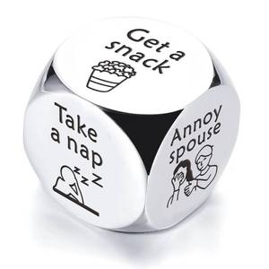 lot 20023 image: Retirement Gifts Dice for Men, Retired Gifts for Men, Retirement Gift for Boss Coworker, Funny Decider Dice Going Away Giftss for Coworker Leaving, Military Retired Dad Gift- Easter Basket Stuffers