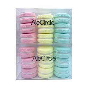 lot 20485 image: 18 Pcs Fake Macarons Cake, Realistic Artificial Fake Macaronst Model Photography Props Home Decoration