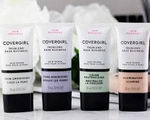 lot 16125 image: CoverGirl TruBlend Base Business Skin Primer Set - 4 Tubes