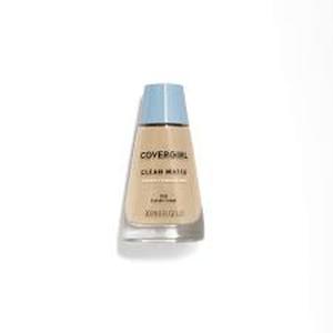 lot 16126 image: CoverGirl Clean Matte Liquid Foundation Ivory 505 - 2 Pack