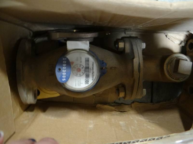 lot 3604 image: Elster Water Meter 2 CM BZ OV IDP CF PH