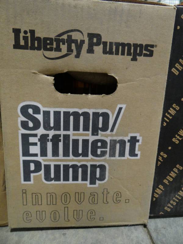 lot 3578 image: Liberty Pumps SumpEffluent Pump(1)237