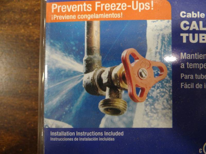 lot 3601 image: Frost King Water Pipe Heat Cable