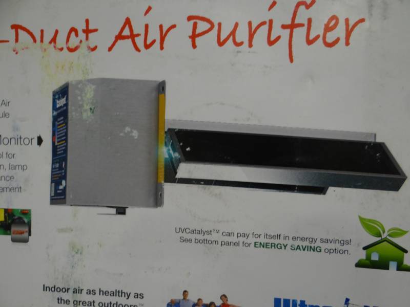 lot 3642 image: UV Catalyst In-Duct Air Purifier Model UVCAT-1224