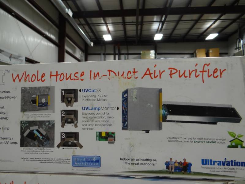 lot 3641 image: UV Catalyst In-Duct Air Purifier Model UVCAT-1224