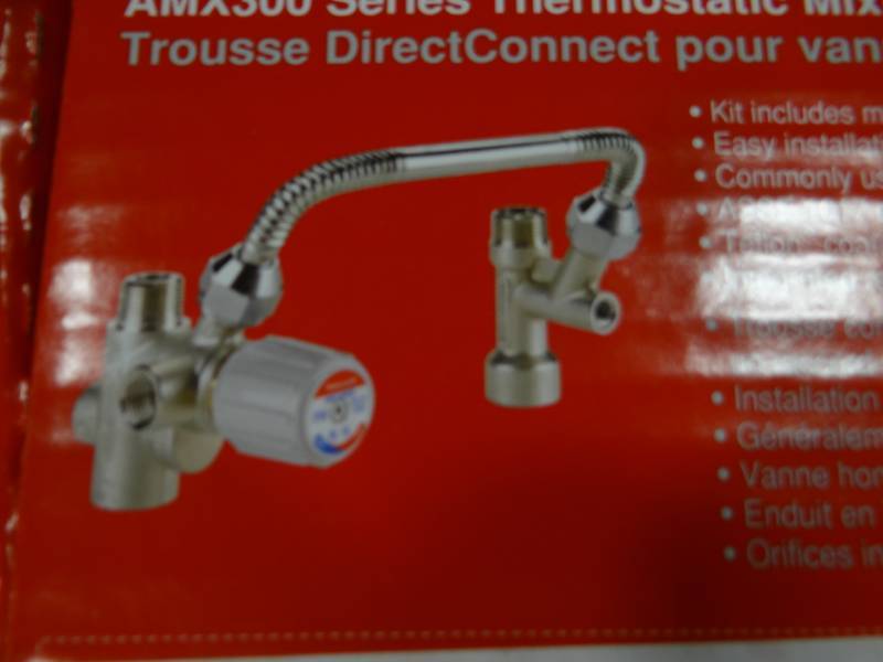 lot 3620 image: Honeywell Thermostatic Mixing Direct Connect Kit AMX300TLF